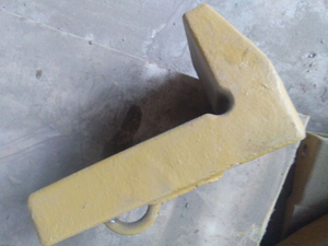 掘削機バケット摩耗部品ヒールシュラウドf60 ls幅a = 200 mm