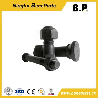 プラウボルトトラックボルト 6f0196/142-70-12260 ネジ 10.9 12.9 グレード 40cr 42CrMo 炭素鋼六角セグメントボルトとナット