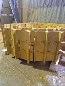 Liebherr PR 764 ブルドーザー用トラックリンクシュー ASSY 11494688