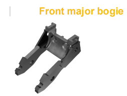 コマツ D475A-5 前主要台車 198-30-66150